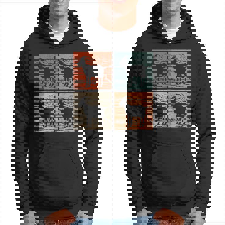 ヤギ レトロスタイル ヤギ好き ヤギ パーカー