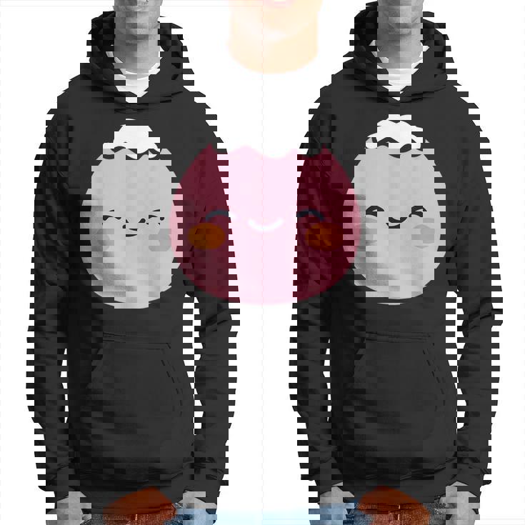 ユーモア餅 シンプルでミニマルな和スイーツ餅 Mochi パーカー