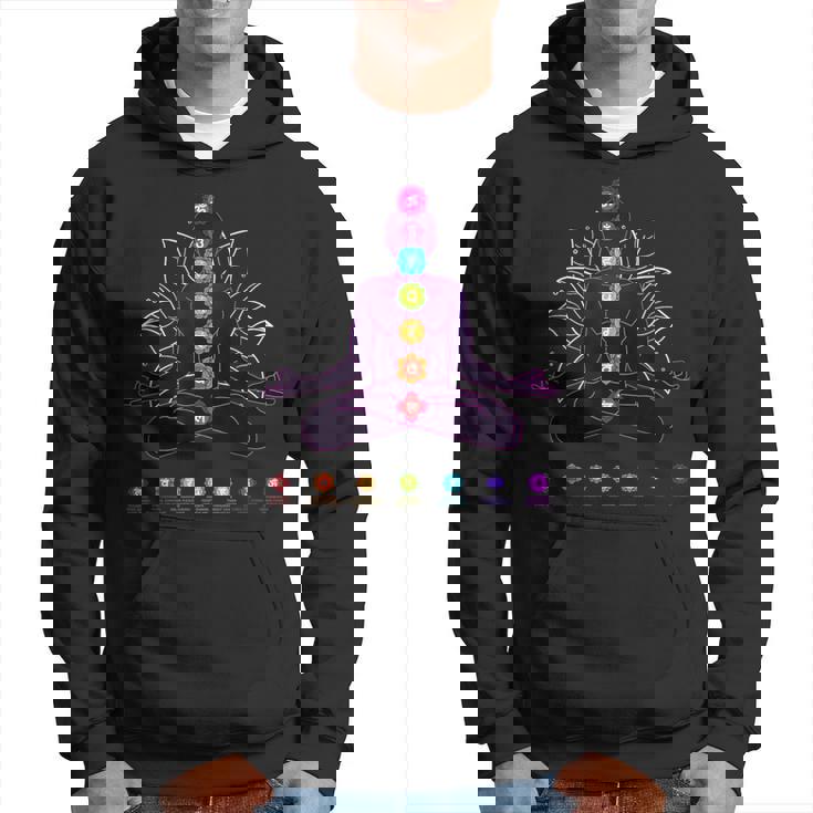 ヨガ チャクラ スピリチュアル ボディ システム 瞑想 パーカー