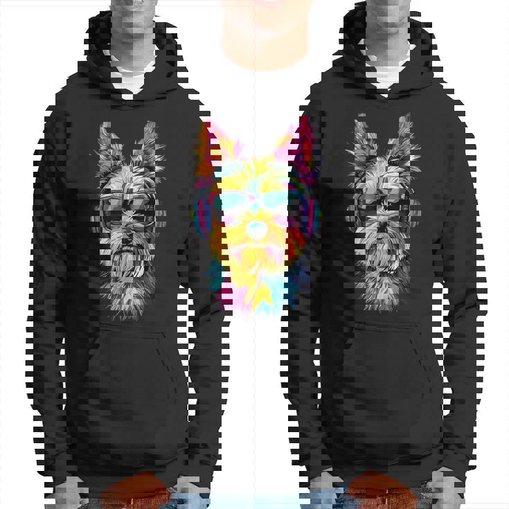 ヨークシャーテリア サングラス 愛犬家 スウィートヨーキー パーカー