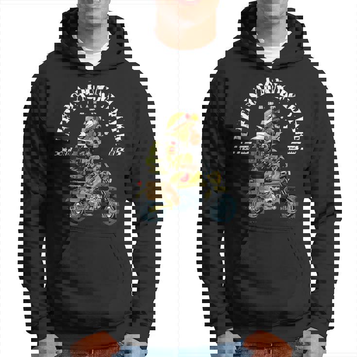 ライフ・イズ・ア・モンキーバイクジャパン パーカー