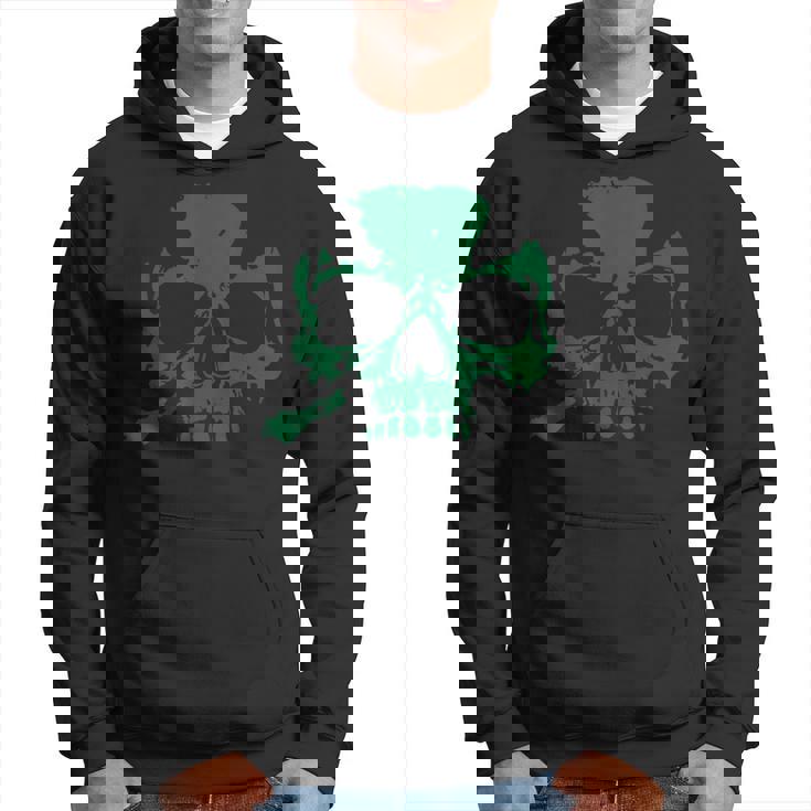 ラッキースカル クローバー パーカー