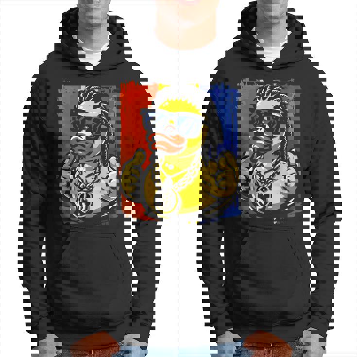 ラッパー ラバーダック ヒップホップ アヒル パーカー