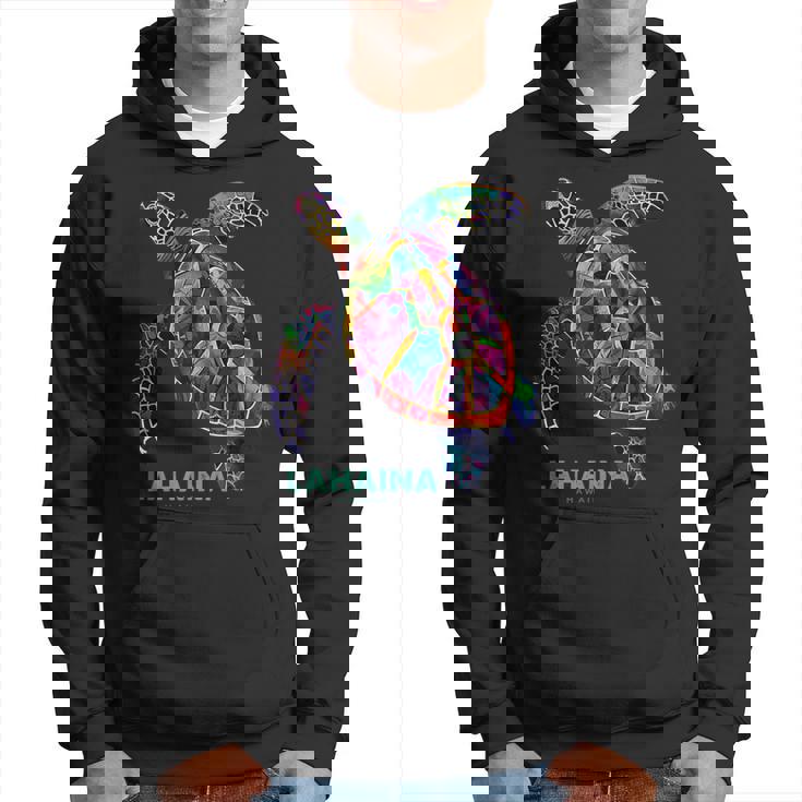 ラハイナ マウイ ハワイ ティー ダイビング バケーション サーフィン ウミガメ パーカー