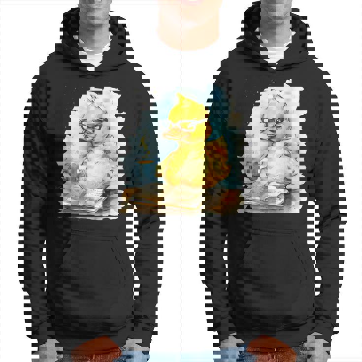 ラバーダックリーダー コーヒー愛好家 読書本 ラバーダッキー パーカー