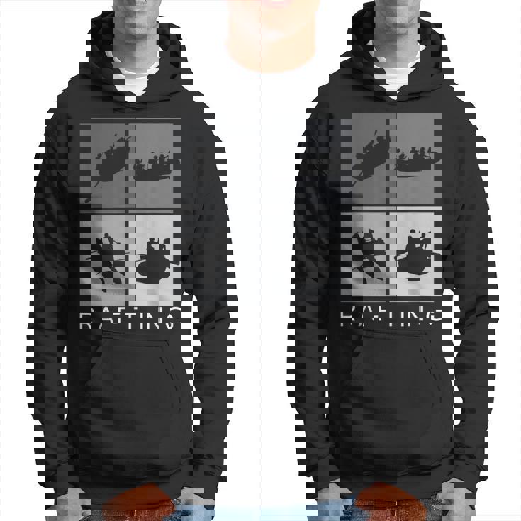 ラフティング シルエット 川 ラフト アウトドア ラフティング スポーツ パーカー