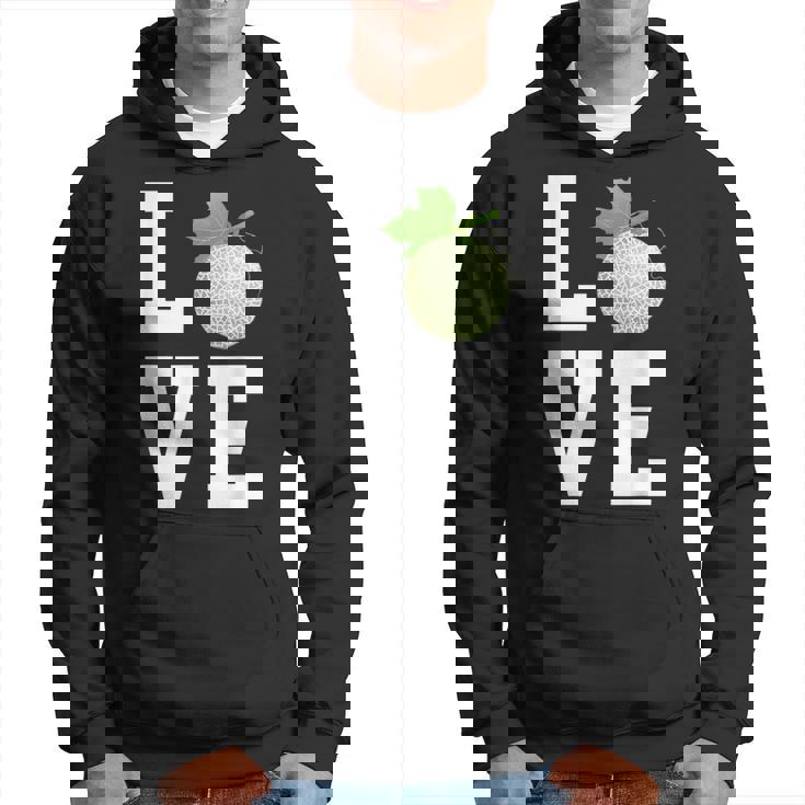 ラブカンタロープ メロン アウトフィット マスクメロン パーカー