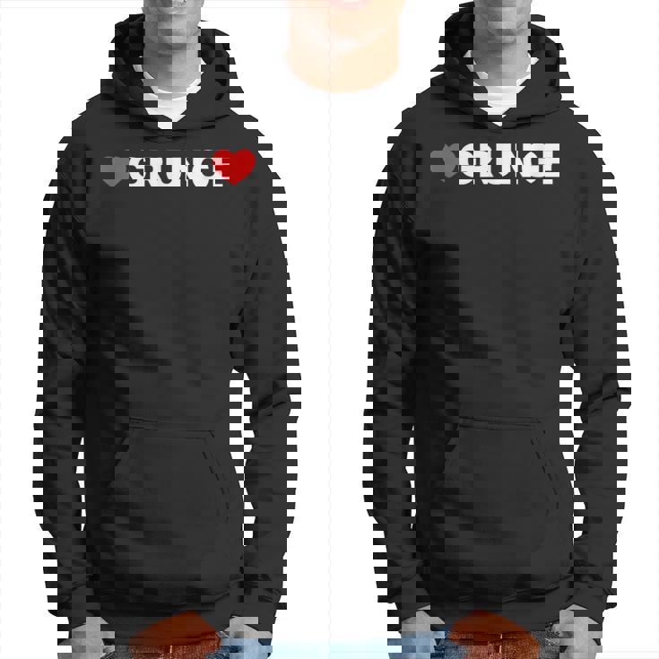 ラブグランジ-ハート パーカー