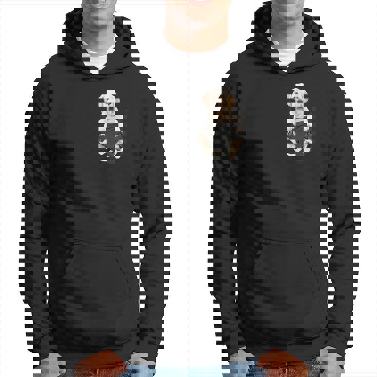 ラブラドール愛好家のためのポケットに入った面白いラブラドールレトリーバー パーカー