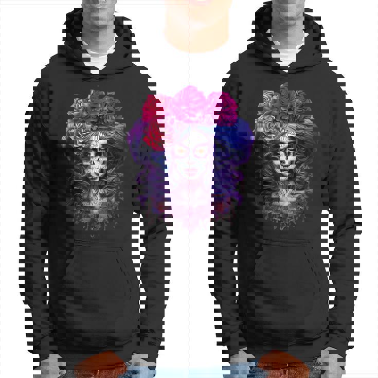 ラ・カトリーナ、ディア・デ・ロス・ムエルトス メキシコの死者の日 パーカー