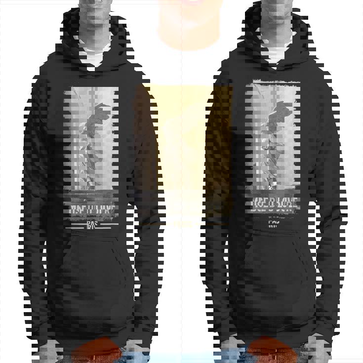 ルーヴル美術館 パリ フランス 翼のある勝利 筆プリント パーカー