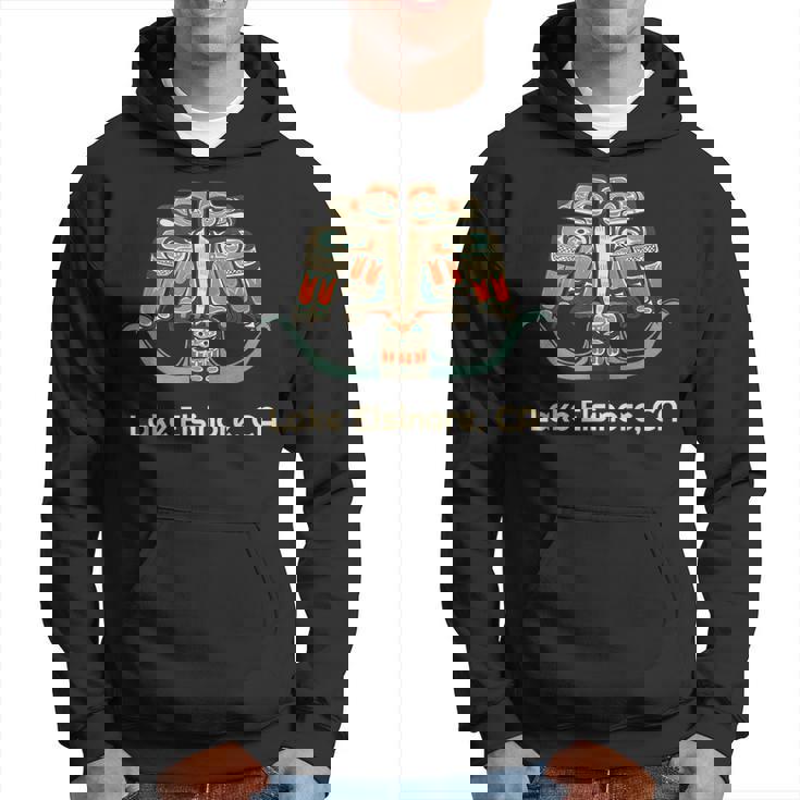 レイク・エルシノア カリフォルニア サンダーバード Nw ネイティブアメリカン パーカー