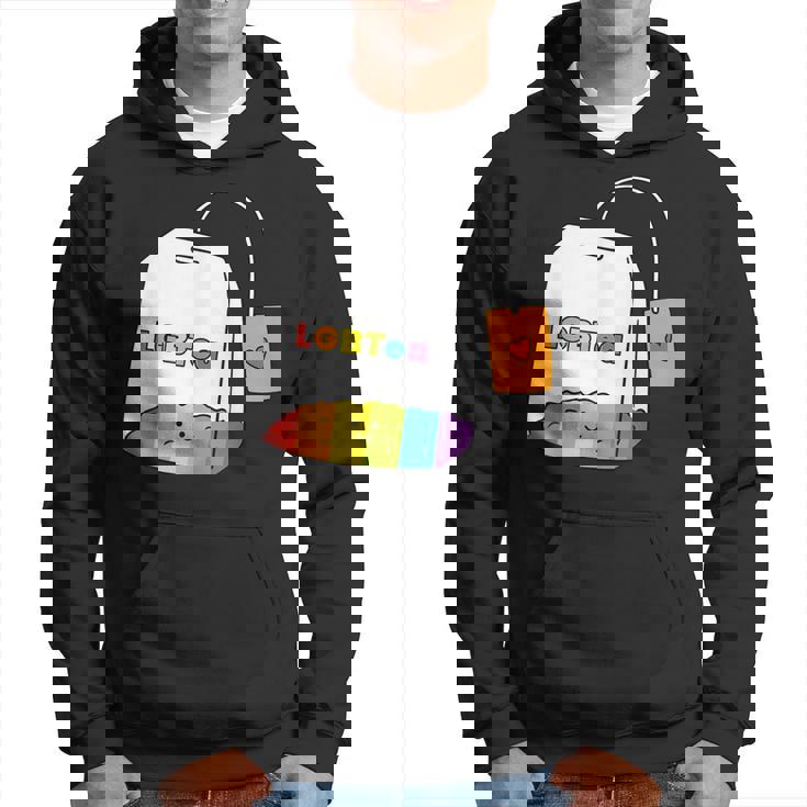 レインボーティーカップ Lgbtea Pride 愛らしいlgbtqプライド月間。 パーカー