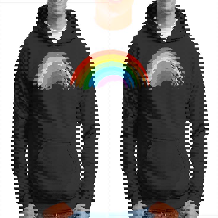 レインボーデザイン レインボー パーカー