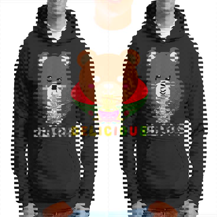 レッサーパンダ食べるラーメン5 パーカー