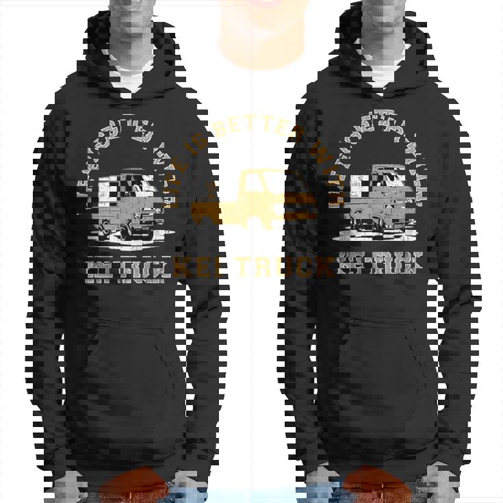 レトロ クラシック 軽トラック ピックアップトラック ヴィンテージデザイン パーカー