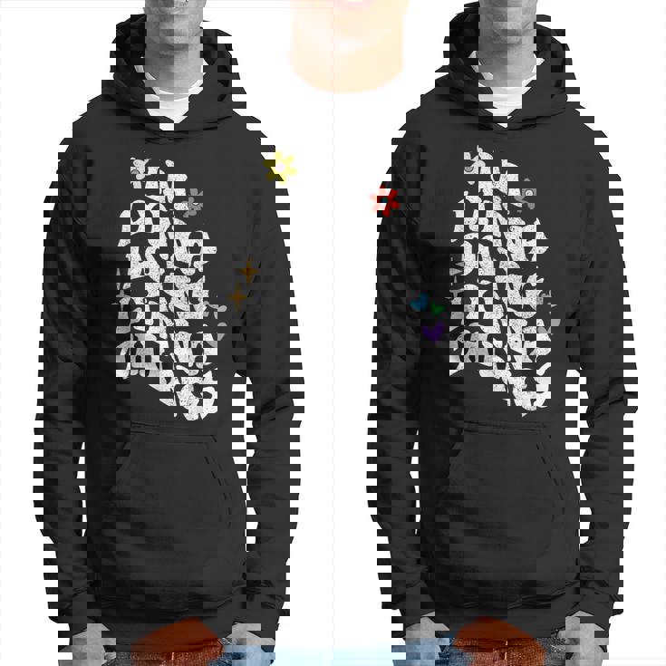 レトロ グルーヴィーなイム リンナ やってる リンナ 物事 面白い 母の日 パーカー