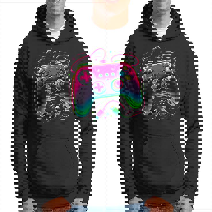 レトロ ゲーミング コントローラー ゲーマー ビデオ ゲーム コントローラー パーカー