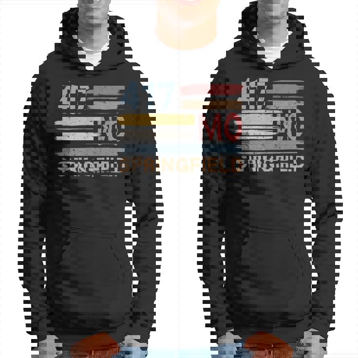 レトロ スプリングフィールド エリアコード 417 ミズーリ州 パーカー