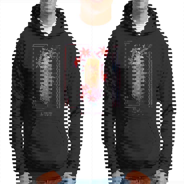 レトロ ソフト グランジ アニメ 美的 赤い スパイダーリリー パーカー