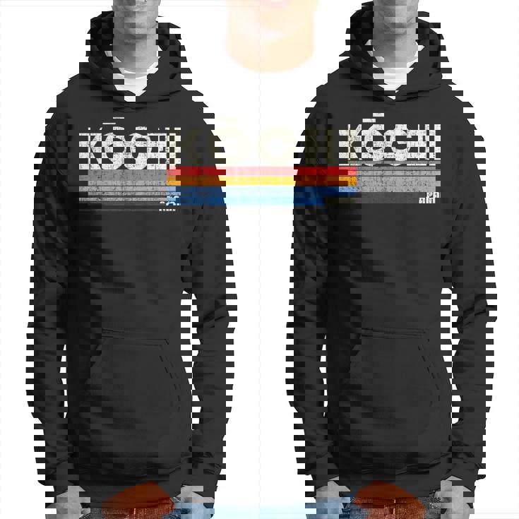 レトロ ヴィンテージ 70年代80年代風 高知 日本 パーカー