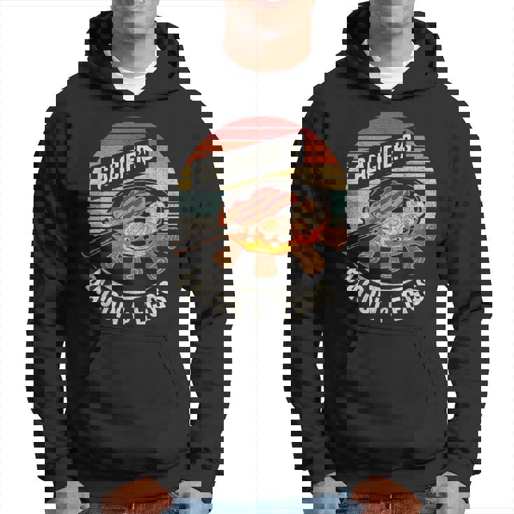 レトロ ヴィンテージ カルシファーのベーコンと卵料理 食品愛好家 パーカー