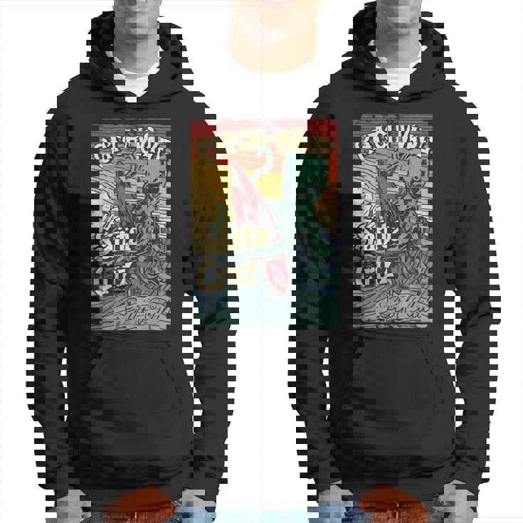 レトロ ヴィンテージ サーフ クラブ オクトパス Ca サンタクルーズ パーカー