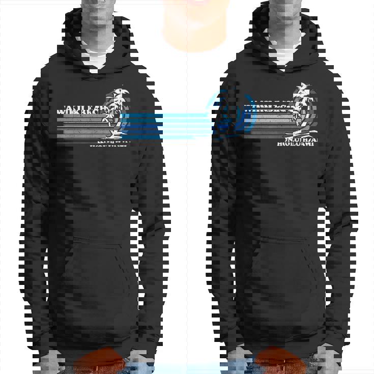 レトロ ヴィンテージ 家族旅行 ホノルル ハワイ ワイキキ ビーチ パーカー