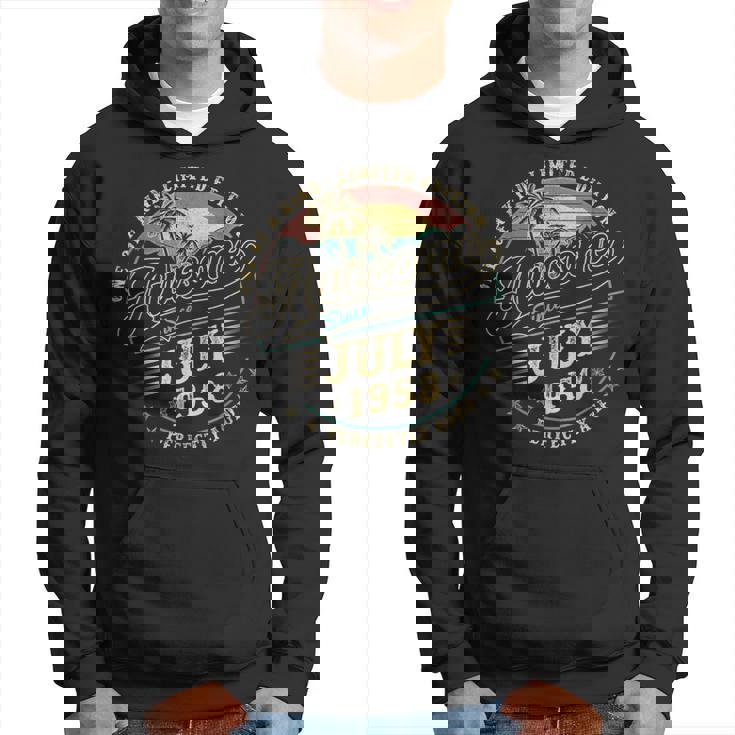 レトロな67歳の男性向け誕生日プレゼント 1958年7月 67歳 パーカー