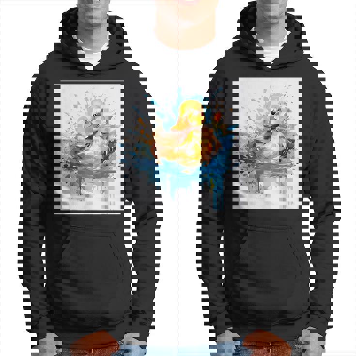 レトロアヒル パーカー