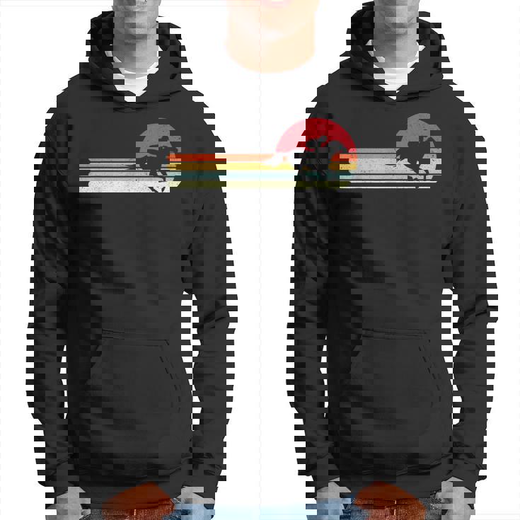 レトロビンテージ競馬デザイ 馬 ウマ レース 馬 乗馬 競馬 面白い 文字入り メンズ おもしろグッズ ネタ パーカー