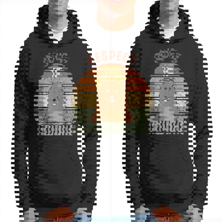 レトロリスペクトザグラウンドホッグハッピーグラウンドホッグデー2025 パーカー