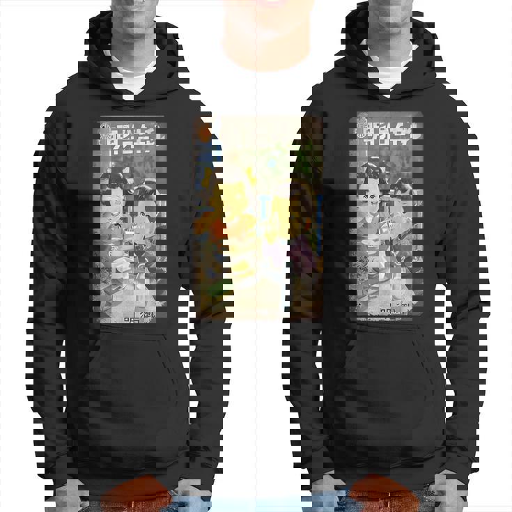 レトロ風和風デザイン パーカー