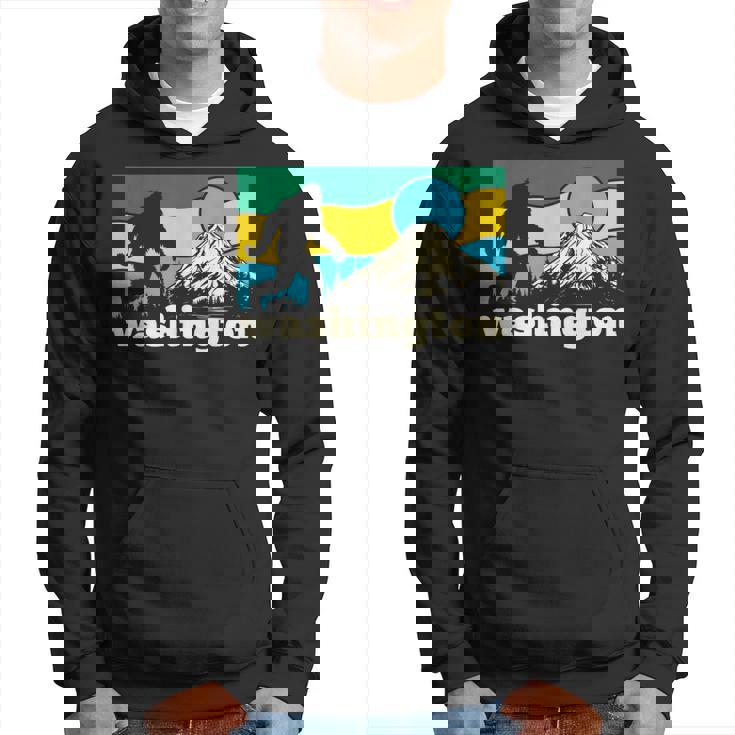 ワシントン州立大学ホームマウンテンズ ビッグフット サスカッチ イエティ ギフト パーカー