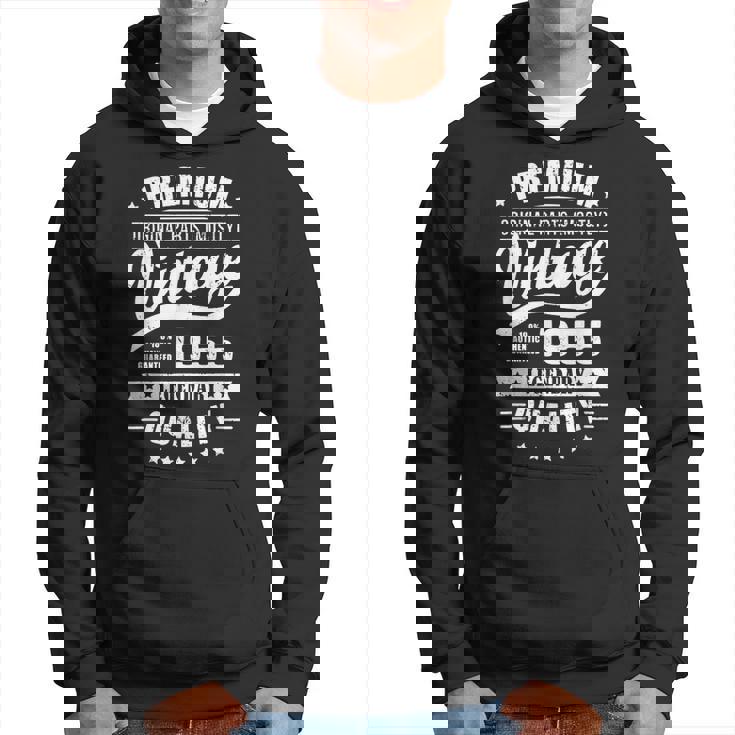 ヴィンテージ 1955 男性用 レトロ 面白い 1955 誕生日 パーカー