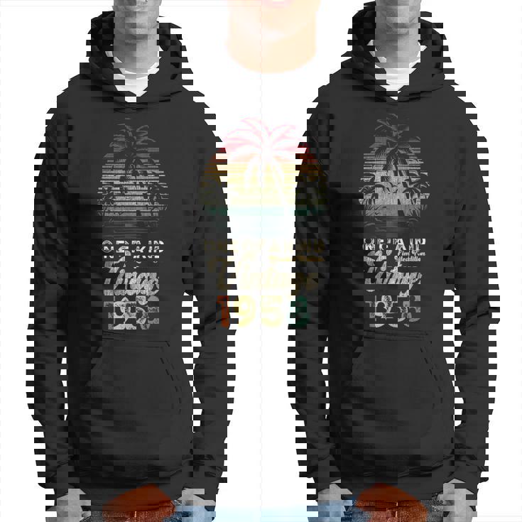 ヴィンテージ 1958年 誕生日 67歳 ヤシの木 レトロ パーカー