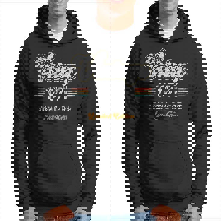 ヴィンテージ 1971 オリジナル・パーツ 限定版 54歳の誕生日 パーカー