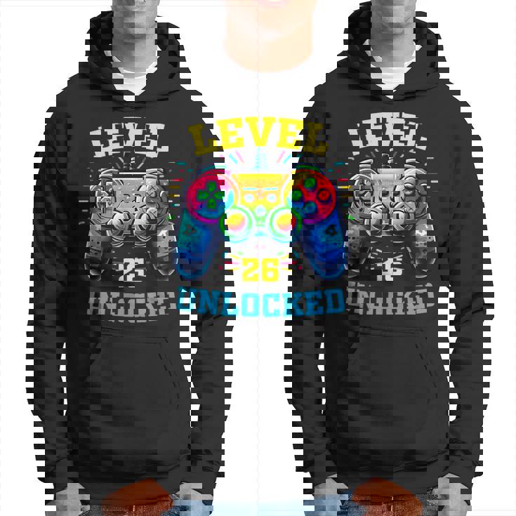 ヴィンテージ 26歳の誕生日 ゲーマー 26歳のギフト 26歳の誕生日 パーカー