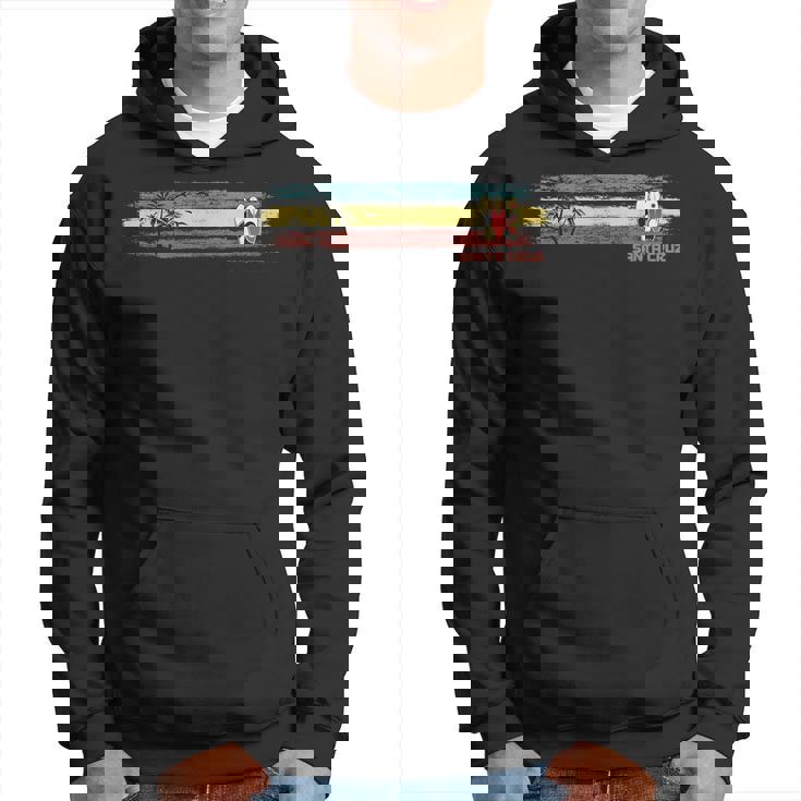 ヴィンテージ サンタクルーズ レトロ サーファー ビーチ サンタクルーズ カリフォルニア パーカー