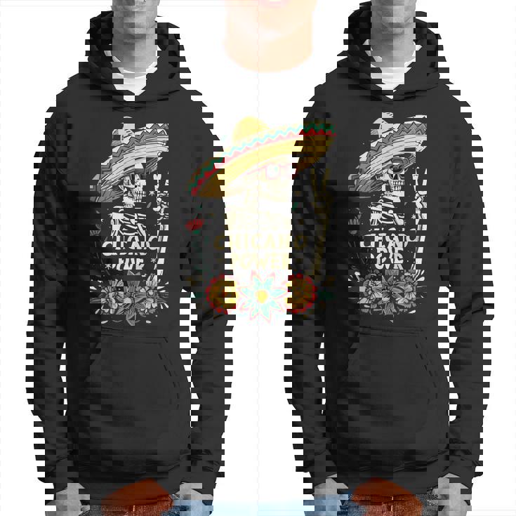 ヴィンテージ チカーノ Día De Los Muertos パーカー