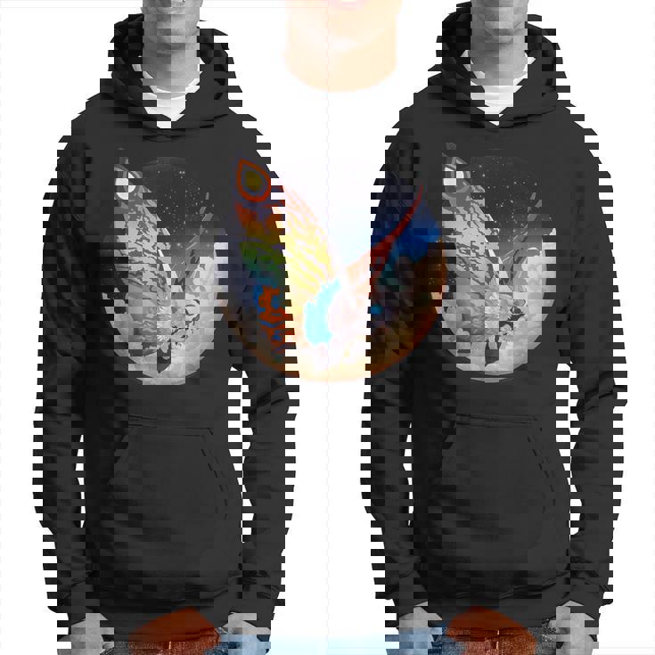 ヴィンテージ モスラ-モスラ怪獣怪獣 パーカー