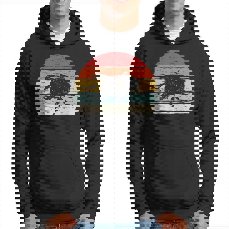 ヴィンテージ レトロ カブトムシ 昆虫 パーカー