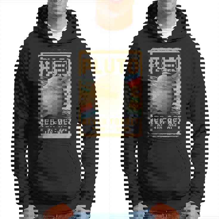 ヴィンテージ 冥王星 Never Forget 2006 天文学 天体物理学 面白い パーカー