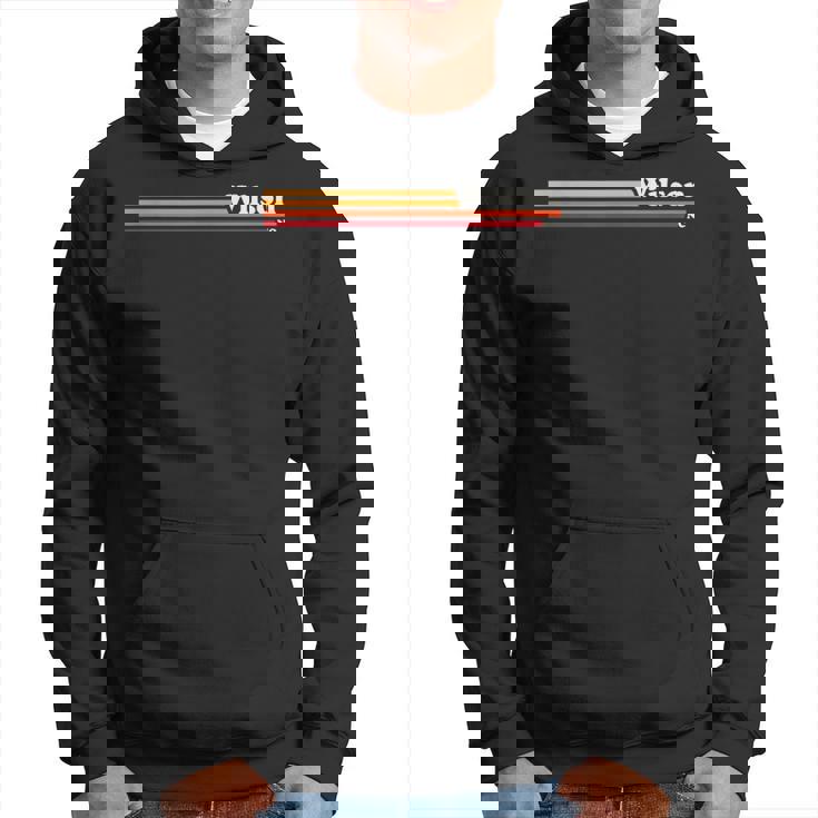 ヴィンテージ1980年代グラフィックスタイルウィルソンノースカロライナ州 パーカー