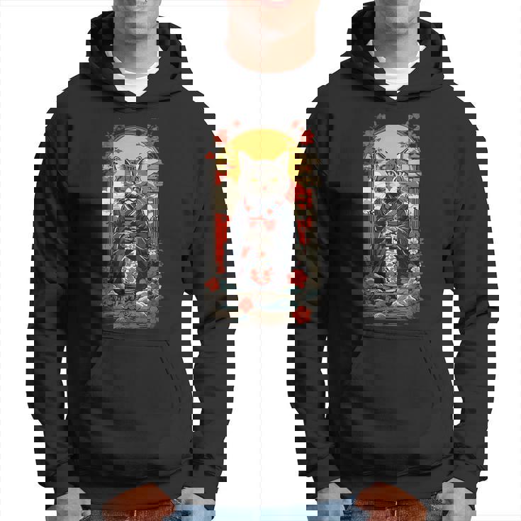 ヴィンテージジャパンの日本酒の猫ポスターデザイン。 パーカー