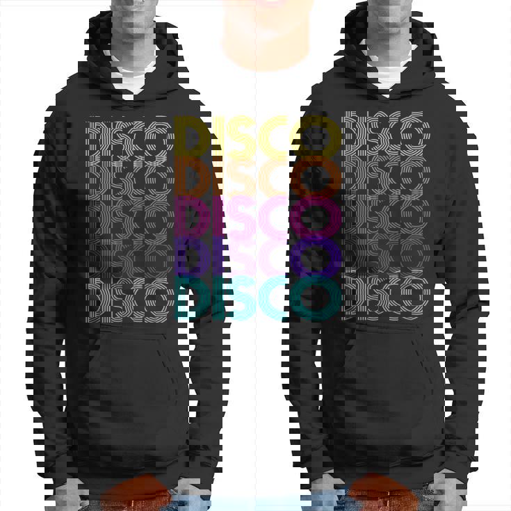 ヴィンテージスタイル ダンシング レトロ ディスコ パーカー