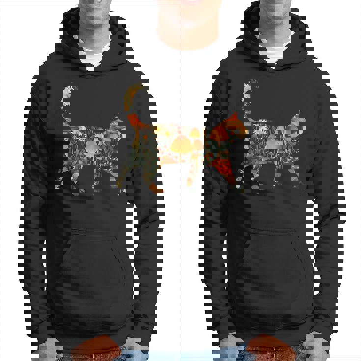 ヴィンテージ・シルエット きのこ草原 コタゴラス・キャット パーカー