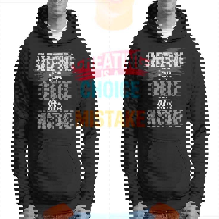 不正行為は選択であり、間違いではない詐欺師失恋のチート パーカー