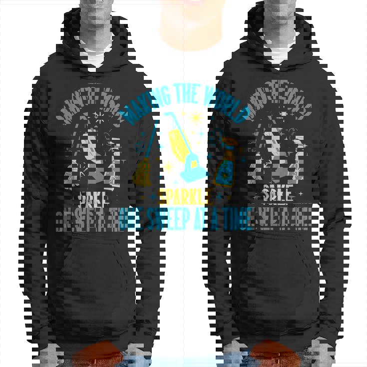 世界を一気に輝かせる 掃除に パーカー