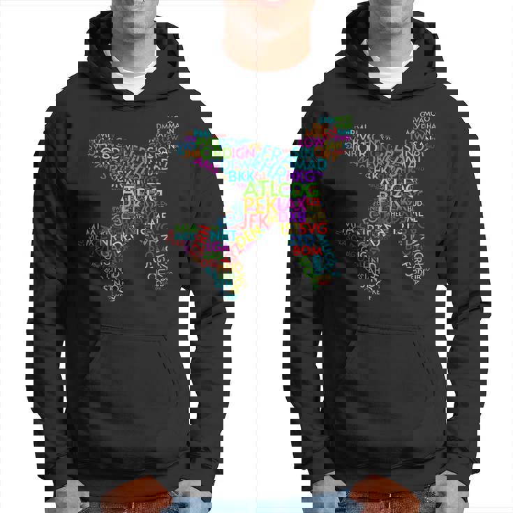 世界空港コード パーカー